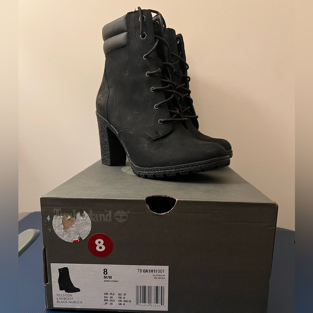 Timberland Heel Lace-up Boots